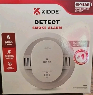 Kidde Detect Alarma de Humo Modelo 20SD10 10 Años Batería NUEVA 2024 Foto 1 de 3