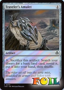 Traveler's Amulet 273 MTG Innistrad Remastered Common NP Foil - Picture 1 of 1