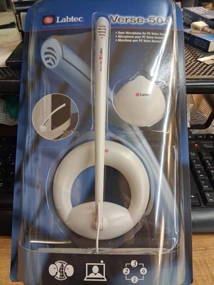 Labtec Verse-504 Desk Mic For PC Voice Gaming Headset - Image 1 of 2