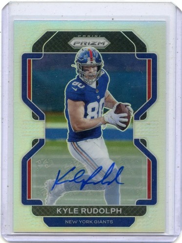 2021 PANINI PRIZM #230 KYLE RUDOLPH AUTOGRAPH 