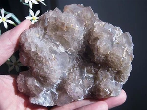 A*808g Natural Fluorite Gemstone Crystal Original Mineral Specimen 110303 - Bild 1 von 9