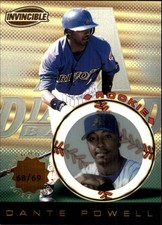 1999 (GIANTS) Pacific Invincible Opening Day #9 Dante Powell /69