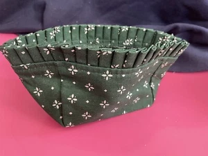 REVESTIMIENTO DE CESTA DE TÉ LONGABERGER #270064 HERENCIA VERDE - Imagen 1 de 4