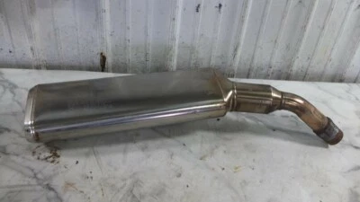 09 Honda ST1300 ST 1300 PA Police Right Side Muffler Exhaust Silencer - Imagem 1 de 4
