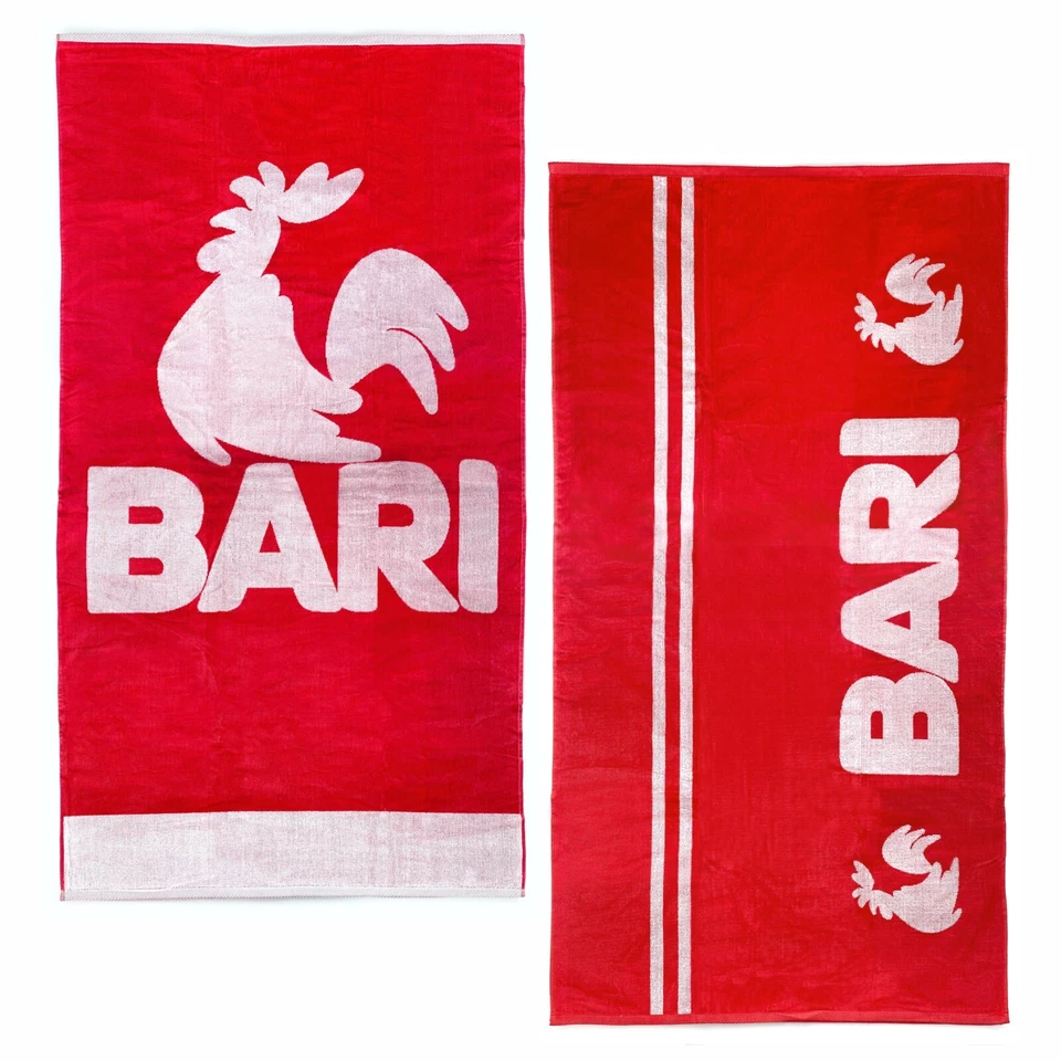 Telo Mare Bari SSC Asciugamano Piscina Spugna in puro Cotone Egiziano 90x170 cm