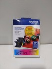 Genuine Brother LC713PKS Ink Cartridge - Magenta Cyan Yellow EXP 12/2022 LC71CL