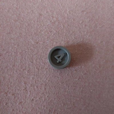 Slotter Ersatzteil Spielchip Münze 4 Grau Einzelteil - Bild 1 von 4