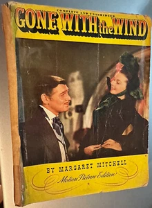 "Gone with the Wind Motion Picture Edition" - Margaret Mitchell 1940 softcover - Picture 1 of 3