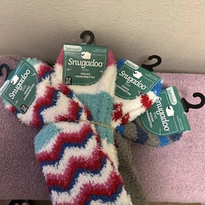Snugadoo Kids Socks Size 7-2(4Pairs) New w/Tags - Picture 1 of 3