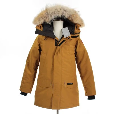 Jaqueta Langford Parka Masculina Canada Goose Nova com etiquetas Tamanho Pequeno em Ouro Klondike - Imagem 1 de 4