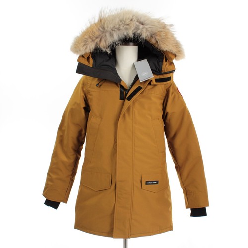 Giacca parka uomo Langford Canada Goose nuova con etichetta taglia small in oro Klondike