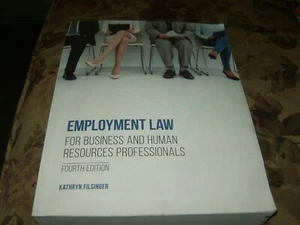Employment Law For Business And Human Resources Professionals 4th Ed, Softcover - Bild 1 von 2