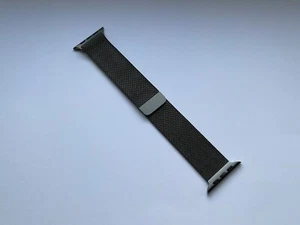Oryginalny Apple Watch Milanese Loop Band GRAFIT Stal nierdzewna 49mm 45mm 44mm - Zdjęcie 1 z 15