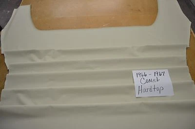 1966 66 1967 67 MERCURY COMET OFF WHITE HARDTOP HEADLINER USA MADE TOP QUALITY Foto 1 de 2