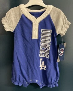 ⚡️MLB Baseball LA Dodgers Bodysuit - Blue 👉Choose Size 👇 - Picture 1 of 3