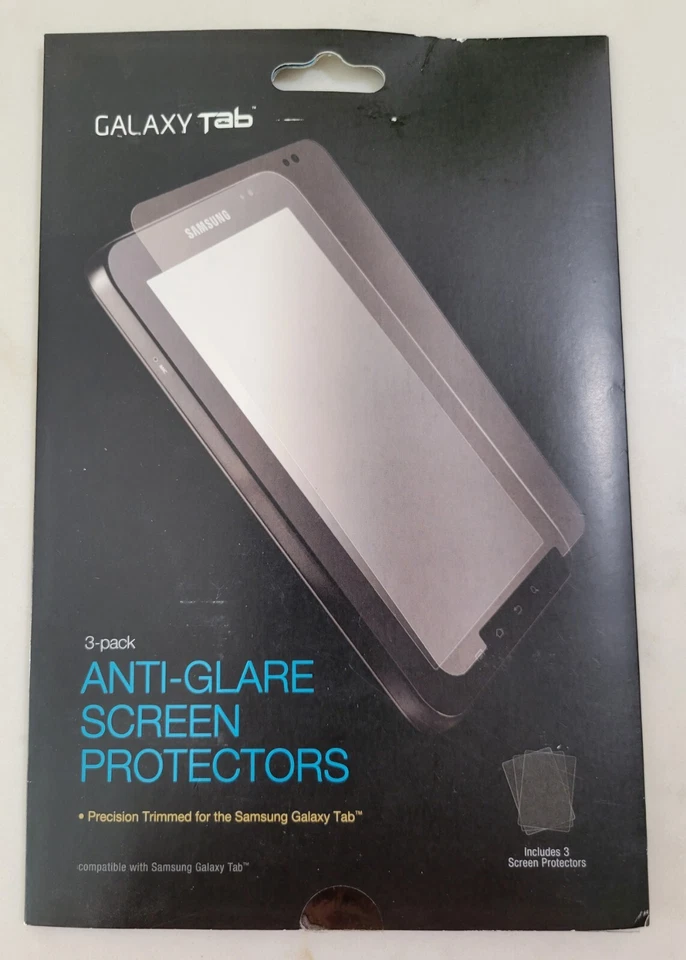 Anti-Glare Screen Protectors For Samsung Galaxy Tab  - Includes 2 - Image 1 of 1