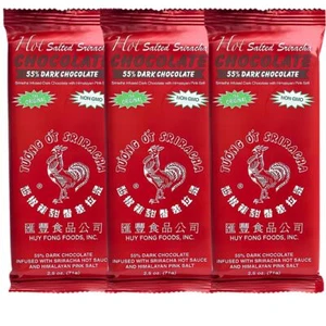 Huy Fong Sriracha 55 % chocolate negro salado caliente (1 o 3 unidades) envío gratuito - Imagen 1 de 4