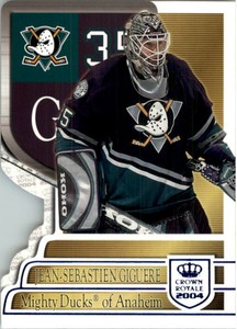 2003-04 (DUCKS) Crown Royale Blue #3 Jean-Sebastien Giguere /850