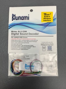 Soundtraxx Blunami BLU-2200 Digital Sound Decoder 2 AMP EMD Diesel 885605 - Picture 1 of 4