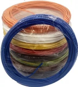 H07V-K flexible Litze Kabel Einzelader 10m 20m 50m 100m 1,5mm² 2,5mm² 4mm² 6mm² - Picture 1 of 2
