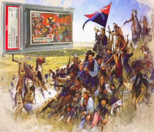 1965 A&BC Civil War News SAVAGES ATTACK #9 EXCELLENT-MINT 6 - Vintage garno PSA