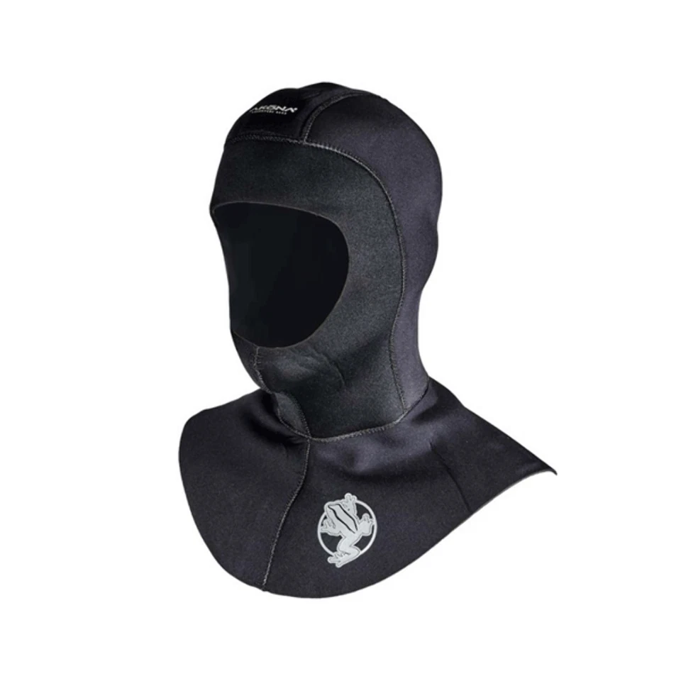 Akona - 5/3mm Quantum Stretch Vented Diving Hood - Black SALE - Image 1 of 1