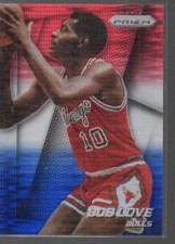 BOB LOVE  2014-15 PANINI PRIZM RED WHITE AND BLUE PULSAR PRIZMS CARD #225