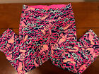 Nwot $98 Lilly Pulitzer Luxletic Cropped Leggings S Small Yoga Pants Upf 50+
