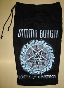 Dimmu Borgir Death Cult Armageddon Cotton Shorts Black Metal Band Free Size New! - Picture 1 of 1
