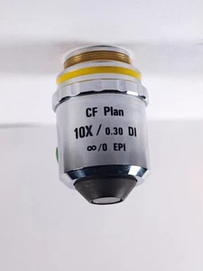 Nikon CF Plan 10x /.30 DI Interferometrie / Mirau Mikroskop Objektiv - Bild 1 von 5