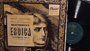 Beethoven Erotica Symphony No 3 Willem Mengelberg Capitol Telefunken P 8002 - Picture 1 of 4