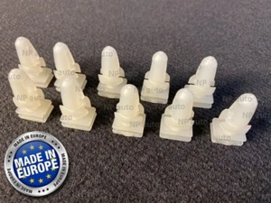 10X BMW DOOR SIDE SILL TRIM INTERIOR CLIPS MOLDING CLAMP 51478234047 (1860) - Bild 1 von 5