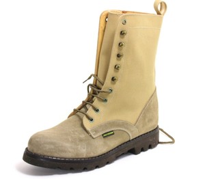 Tanner Mark Botas de punta cuadrada ancha Buffalo Honey para hombre