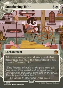 MTG - SMOTHERING TITHE - WOE Enchanting Tales (M) - Picture 1 of 1