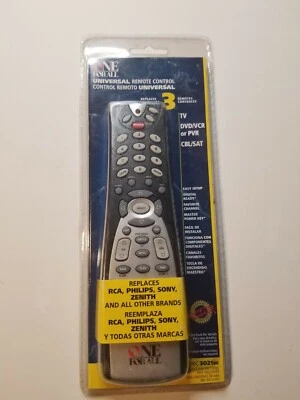 One For All 3 Universal Remote Control URC 3021w - New Sealed Package  - Image 1 of 4