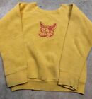Vintage 60 70s Sweatshirt Pullover Crew Neck Fox Youth Large Fruit Of The Loom