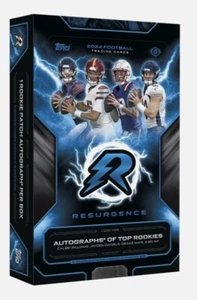 2024 Topps Resurgence Football Hobby Box - Factory Sealed (5/9/2025 Ship) - Picture 1 of 1