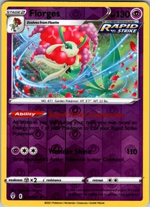 Florges Reverse Holo 073/203 SWSH07: Evolving Skies Holo Rare - NM - Picture 1 of 2