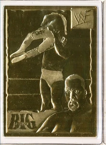 DANBURY MINT 22KT GOLD WWF WORLD WRESTLING FEDERATION BIG SHOW #40 - Picture 1 of 1