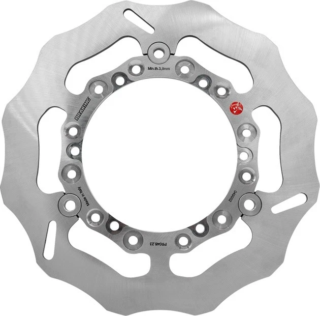 Braking Semi-Floating Rear Brake Rotor Silver #S34502 for Husqvarna/Honda/Sherco - Image 1 of 1