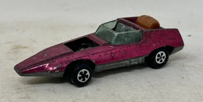 Coche diecast vintage Topper Johnny Lightning magenta contrabandista barril Foto 1 de 4