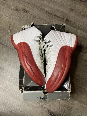 Talla 10.5 - Air Jordan 12 Retro 2009 Cherry Foto 1 de 4