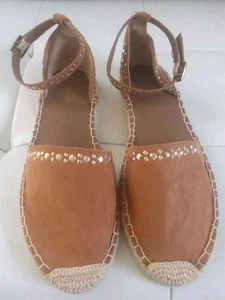 HEAD OVER HEELS BY DUNE SIZE 6 TAN FAUX SUEDE D'ORSAY. B163072625B281A - Picture 1 of 14