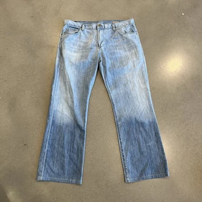 Citizens Of Humanity Jeans Men's 38x32 Jagger Dark Wash Bootcut Denim USA Faded - Image 1 of 4