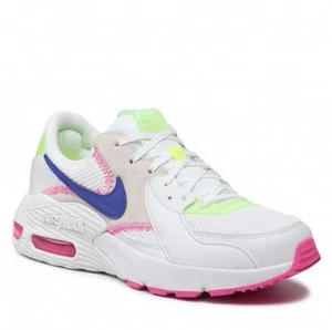 NEW Nike Air Max Excee AMD Women Athletic Sneakers Retro Neon Sz 7.5 Indigo Pink - Picture 1 of 21