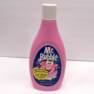 Vintage Mr Bubble Bath 16 oz Bottle Soap NOS *NEW UNUSED 80s 90s Ads *READ - Picture 1 of 9