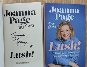 GAVIN & STACEY JOANNA PAGE SIGNED LUSH MY STORY 1/1 UK HBDJ 2025 NEW UNREAD COPY - Picture 1 of 4
