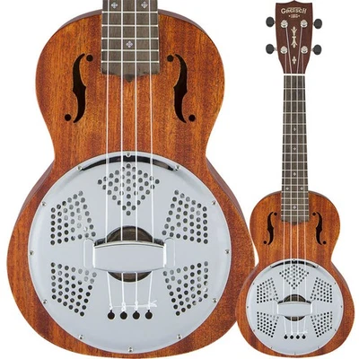 GRETSCH G9112 Resonator-Ukulele Mahogany Stain〈Gretsch/Resonator Ukulele〉 - Image 1 of 3