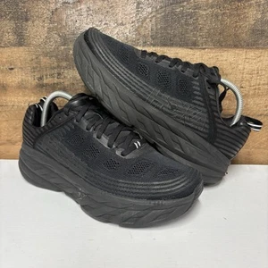 Hoka One Bondi 6 - Black - Women's Size 9.5 - 1019270 BBLC - Picture 1 of 7