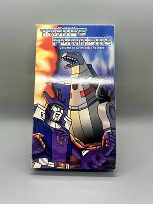 The Original Transformers Vol. 9: Grimlock the Hero (VHS, 2000) Rhino - Image 1 of 4